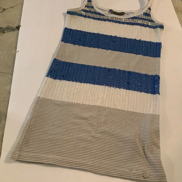 ARMANI EXCHANGE SEQUIN TANK  SZ MED - Picture 2 of 13
